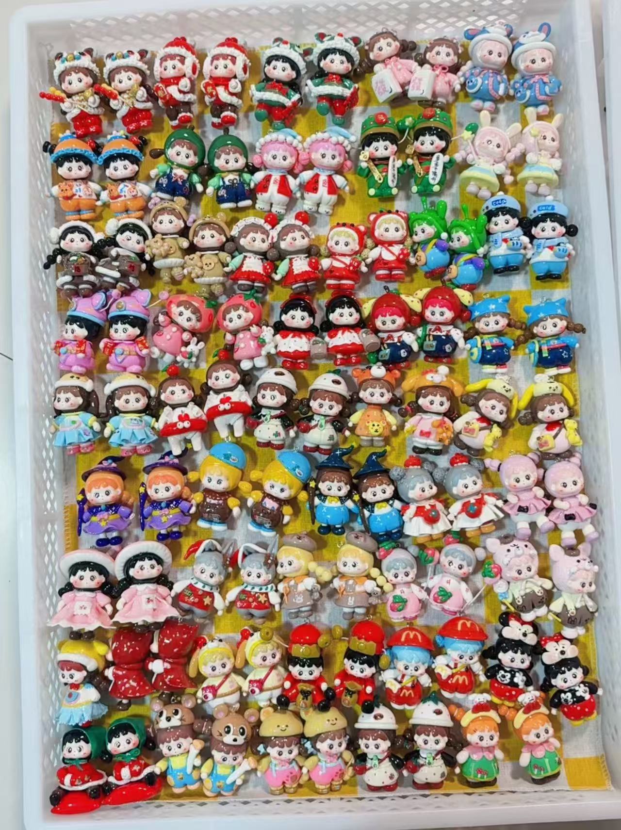 Hand painted dolls QoQo( pack on live)