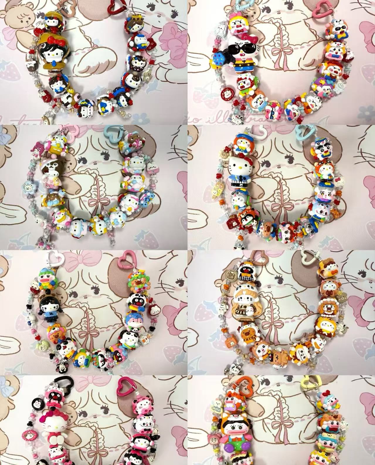 Hand painted key chains (pack on live)