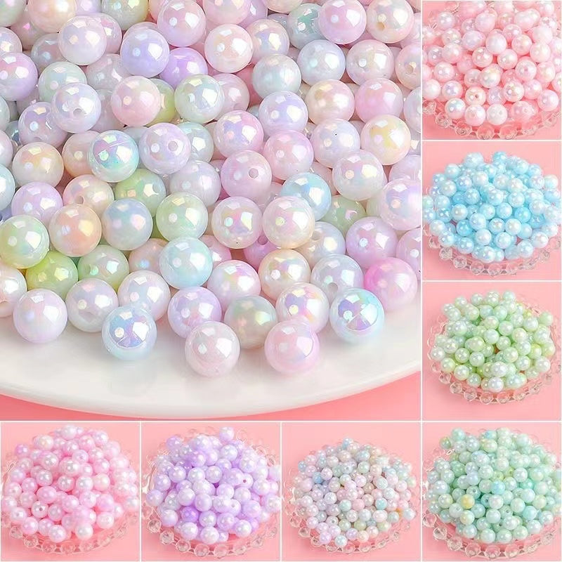 Mix two tone color beads