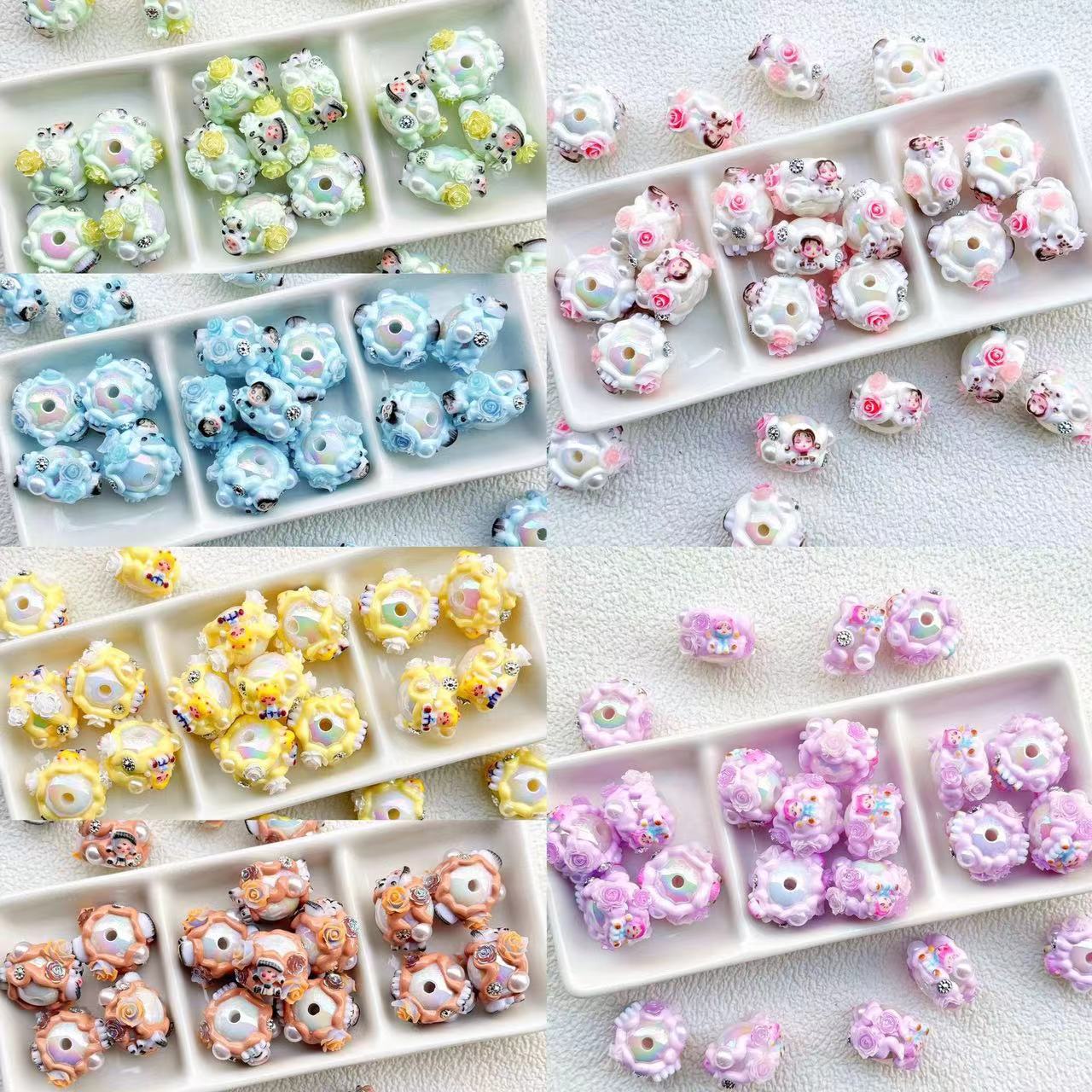 SP Rose Beads (10PCS)