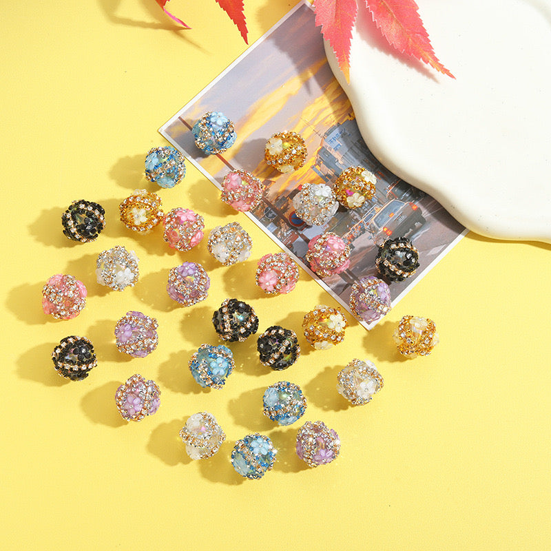 Flower Diamond Beads